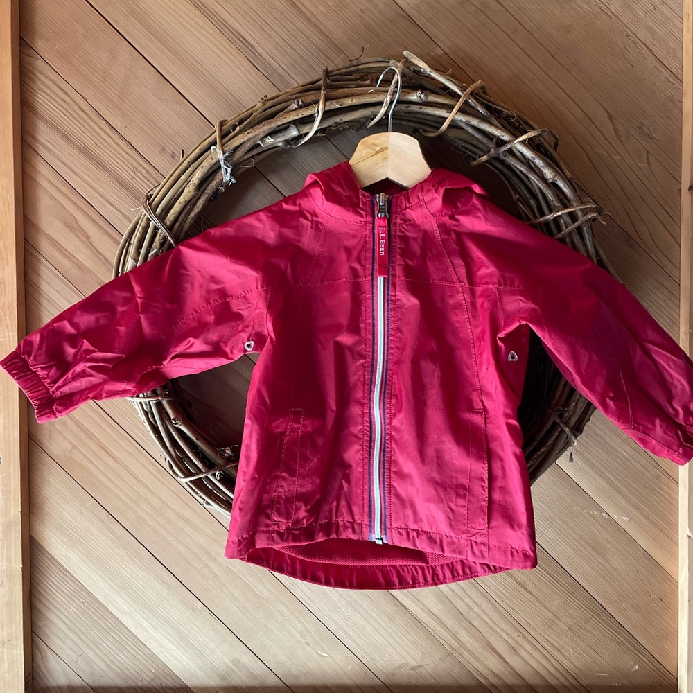 LL BEAN 12-18 Month Rain Jacket